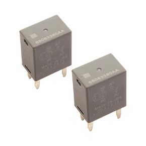 2Pieces 68083380AA 12VDC 35A Automotive Power Relay 4Pins fits for 12088567