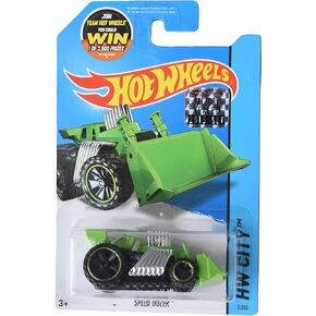 Hot Wheels Speed Dozer, HW City 1/250 [Green]