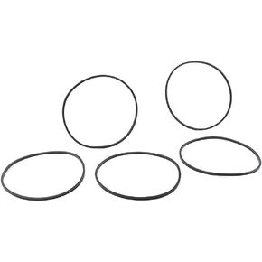 FSFY Motorcycle 5 Pcs Engine Clutch Derby Cover Rubber Gasket Rings for Harley Sportster XL883 XL1200 1994-2017