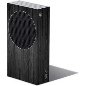 Mighty Skins Skin Compatible with Xbox Series S - Black Wood Protective, Durable, and Unique Vinyl Decal wrap Cover Easy to Apply, Remove, and Change Styles Made in The USA (MIXBSERS-Black Wood)