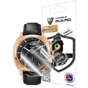 IPG for Pininfarina Senso Hybrid Smartwatch Hydrogel Screen Protector (2 Units) Invisible HD Clear Film Anti Scratch Guard-Smooth/Self-Healing/Bubble for Senso