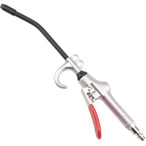 مسدس نفخ الهواء، مسدس نفخ فوهة الهواء Nanhong، مع فوهة تدفق هواء بتصميم حماية مطاطية من الألومنيوم تتكيف مع ملحقات ضاغط الهواء، أداة نفخ الغبار (قياسية) in Kuwait