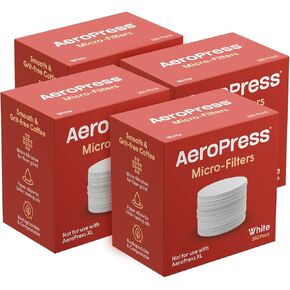حزمة فلتر بديلة من AeroPress - مرشحات دقيقة لماكينة صنع القهوة على طراز AeroPress وماكينة صنع القهوة على طراز الإسبريسو - 4 عبوات (1400 قطعة) in Kuwait