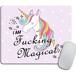 Funny Mousepad, Funny Mouse pad, Unicorn Mousepad, Unicorn Mouse pad, Unicorn Present, Present for Coworker, Going Away Present