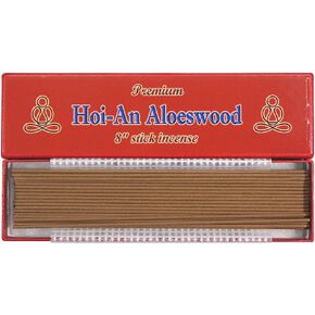 Premium Vietnamese Hoi-an Aloeswood - 8 inches Stick Incense - 100% Natural - G054S