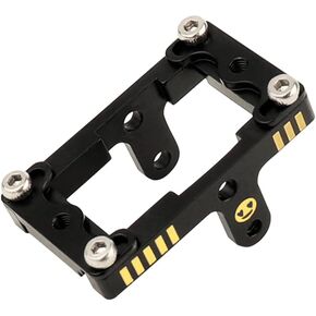13g Brass Black Coating Servo Mount for 1/18 RC Crawler Car TRX4M Metal Upgrade Parts Accessories