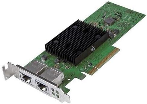 Dell YR0VV Broadcom 57412 10GB Dual Port Network Adapter - Low Profile - Plug-in Card - PCIe 3.0 X8 - SFP Plus (Renewed) in Saudi Arabia