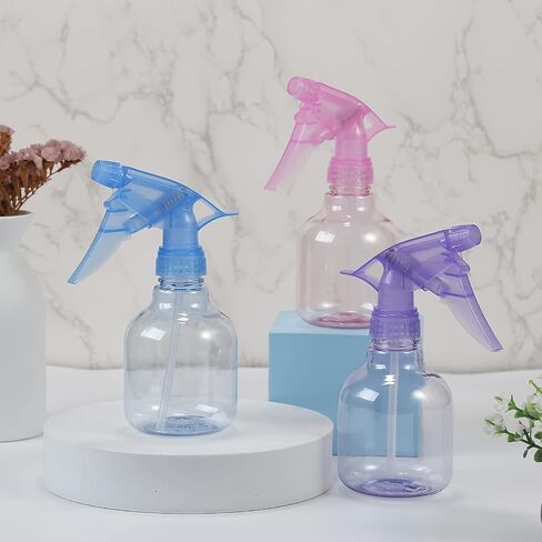 OENDONE Spray Bottles for Cleaning Solutions, 3 Pack Water Spray Bottle 8 Oz Empty Plastic Spray Bottles for Plants Hair Pets Mist Bottle Sprayer Adjustable in Saudi Arabia