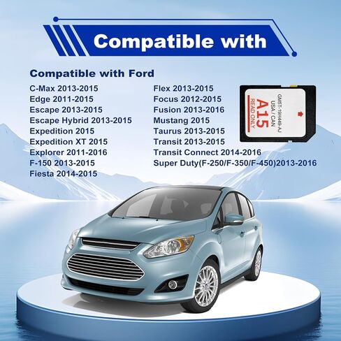 2024 Latest Version A15 Navigation Updated sd Card Compatible with Ford/Lincoln Newest Updated A15 USA Canada GM5T-19H449-AJ in Saudi Arabia