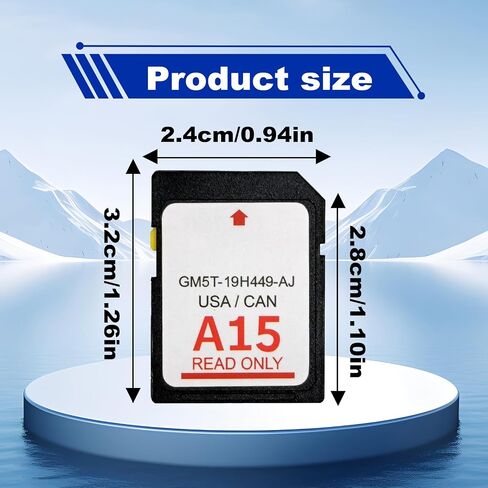 2024 Latest Version A15 Navigation Updated sd Card Compatible with Ford/Lincoln Newest Updated A15 USA Canada GM5T-19H449-AJ in Saudi Arabia