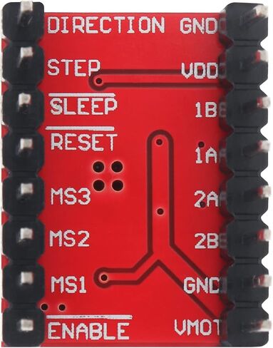 3Pcs Stepper Motor Driver Module with Heat Sink Compatible with Stepstick Stepper A4988 3D Printer Reprap in Saudi Arabia
