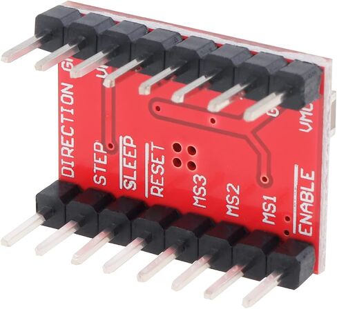 3Pcs Stepper Motor Driver Module with Heat Sink Compatible with Stepstick Stepper A4988 3D Printer Reprap in Saudi Arabia