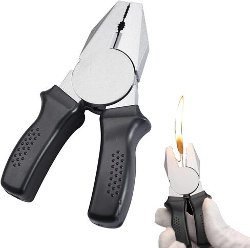Torch Lighter, Creative Pliers Ax Hammer Design Butane Lighter, Windproof Butane Gas Lighter, Cool Adjustable Soft Flame Lighter, Refillable Butane Lighter for Outdoor Indoor(AX) in Saudi Arabia