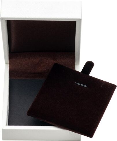 PU Leather Necklace Pendant Box for Wedding,Jewelry Gift Storage Display Case (Black) in Saudi Arabia