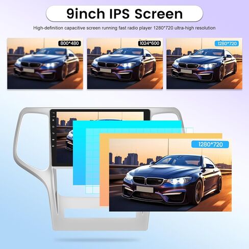 [8 Core 4+64G] Android Car Radio for Jeep Grand Cherokee 2008-2013 with Wireless Carplay and Android Auto - 9 Inch IPS 1280 * 720 Touch Screen Car Stereo - DSP 32EQ / WiFi/GPS + AHD Backup Camera in Saudi Arabia