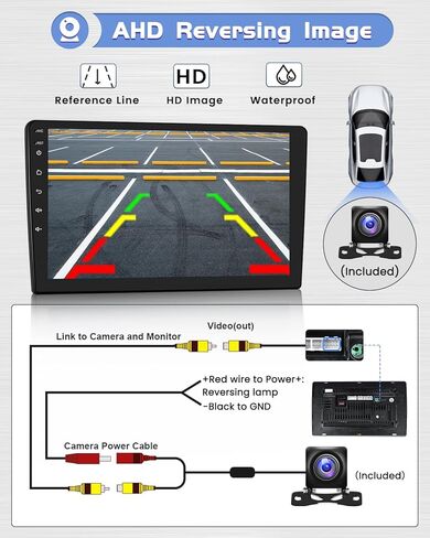 Roinvou 2+64G Android 9" Touch Screen for Ford Edge 2011-2014 with Wireless CarPlay Android Auto WiFi Bluetooth GPS Navigation FM RDS Radio Backup Camera in Saudi Arabia