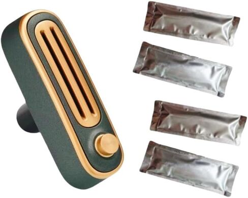 Car Air Freshener Car Air Freshener Clip Set, Cologne, Orange, LemonOsmanthus Marine Essential Oil ScentCar Diffuser Ventilation ClipWomen's Car Fragrance Decoration Accessorie (Cologne) in Saudi Arabia