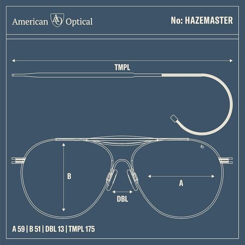 AO Hazemaster Sunglasses - AOLite Nylon Lenses in Saudi Arabia