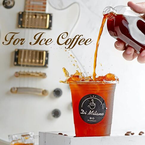 SHOPDAY Disposable Plastic Cups with Lids 8 oz Clear Plastic Cups 50 Pack, Cold Drink Containers Party Cups for Beverage Coffee Soda Juice Smoothie in Saudi Arabia