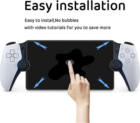 KEANBOLL 3-Pack واقي شاشة غير لامع مضاد للوهج متوافق مع Sony Playstation PS5 Portal 8 بوصة، مرشح شاشة مضاد للوهج وبصمات الأصابع in Saudi Arabia