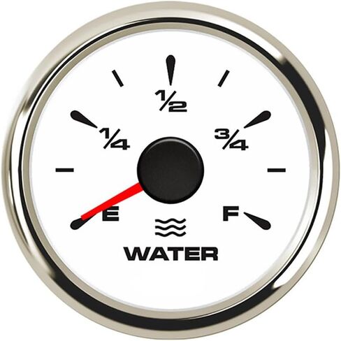 Water Level Gauge Fuel Level Gauge RV Truck Water Tank Gauge Bundle Truck Fuel Gauge for Boat Car Truck Vehicles Marine 0-190ohm 240-33ohm 240-30ohm 0-180ohm 10-180ohm in Saudi Arabia