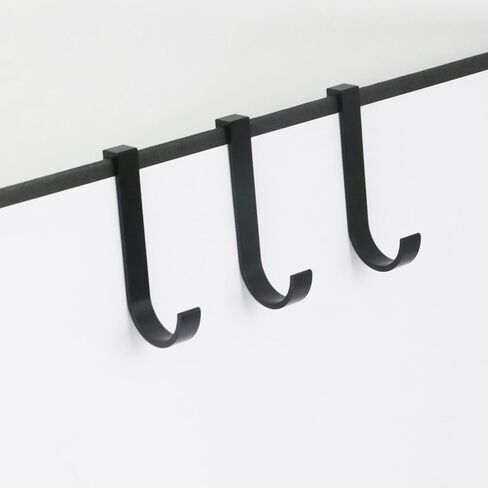 Oedema 10 PCS S Hooks for Hanging 2.28" Length Pot Rack Hooks Gold Small Hooks for Kitchen Utensils, Plants, Bags, Pots, Aluminum Alloy in Saudi Arabia