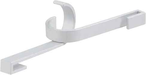 Oedema 10 PCS S Hooks for Hanging 2.28" Length Pot Rack Hooks Gold Small Hooks for Kitchen Utensils, Plants, Bags, Pots, Aluminum Alloy in Saudi Arabia