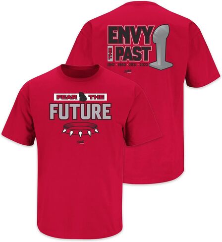 Fear The Future - Envy The Past T-Shirt for Georgia College Fans (SM-5XL) in Saudi Arabia