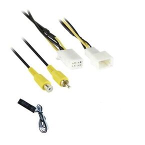 Wire Harness Adapter to Retain Factory OEM Reverse Backup Camera to Aftermarket Radio -Made for Mazda: 2013-2015 CX-5, 2007-2012 CX-7, 2007-2015 CX-9, 2011-2015 Mazda6