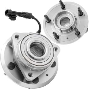 [2-Pack] 513276 - FRONT Wheel Hub Bearing Assembly Compatible With 2007-2009 Chevrolet Equinox, 2007-2009 Pontiac Torrent, 2008-2010 Saturn Vue, 2012-2015 Chevrolet Captiva Sport, 2007-2009 Suzuki XL7 in Saudi Arabia