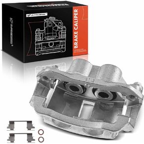 A-Premium Disc Brake Caliper Assembly with Bracket Compatible with Select Chevy and GMC Models - Express 2500/Savana 2500 2003 2004 2005 2006 - Rear Left Driver Side