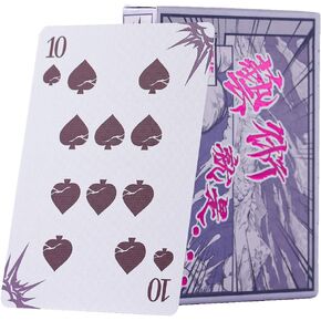 ZEROHOUR Trendy Art Original Cardistry Playing Cards Cardboard Poker Cards Novelty Unique Poker Game Deck of Cards for Adults Card Decks Games Party (Glacial Blue)