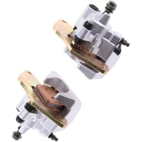 Carbman Front Brake Caliper Set (Left + Right) Fits Honda Rancher 420 TRX420 2007-2015 Foreman 500 TRX500 2012 2013 2014 2015