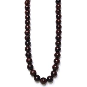 TUOKAY Chunky Wood Bead Necklace 16mm Thick Men and Women Fragrant Africa Wooden Beads Chain Unisex Brown Wood Necklaces in Kuwait