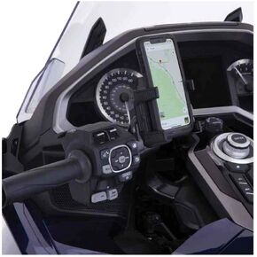 CIRO Goldstrike Smartphone Holder with Black Left Side Accessory Mount for Gold Wing