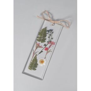 Forget-me-not wildflower bookmark | Real dried flowers | Handmade flower bookmarks | Forget-me-not daisy and fern mixed bookmark | Bookmark for women or kids | Gift idea | Book lovers