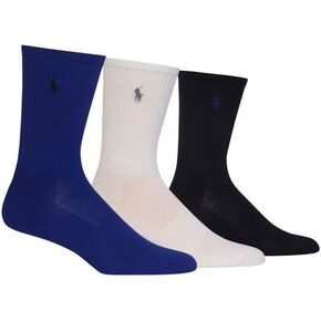 Polo Ralph Lauren Technical Crew with Arch Support Socks - 3 Pack (821049)