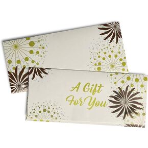 100 Guardian Money Envelopes for Cash Gifts – Bloom Design Cash Envelope – Gift Envelopes for Cash for Weddings, Birthdays, or Graduations – Gift Money Envelopes