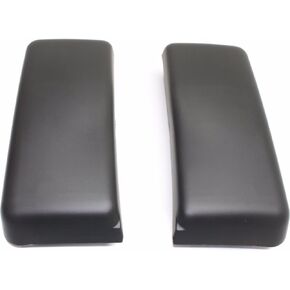 Front Bumper Insert Cap REPLACEMENT FOR 11 12 13 14 Ford F150 Delete Panel Set Pair of 2 Ecoboost 3.5l Black Textured FO1053100 9L3Z17E810B