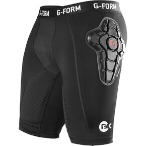 G-Form Goalkeeper Impact Shorts - Protective Sports Gear for Soccer - Form-Fitting Shorts with Padding - Machine-Washable