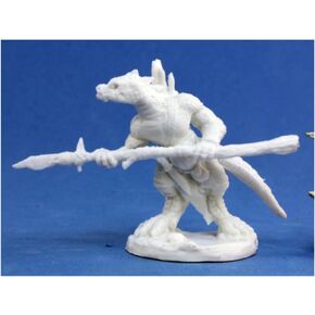 REAPER Lizardman Spearman (1) Miniature