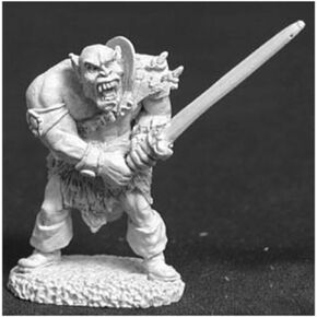 Dark Heaven Legends Miniatures Black Orc Warrior 02335