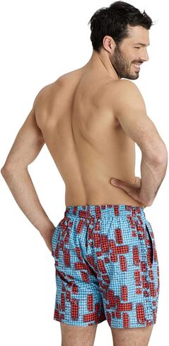ARENA Men's Standard Boxer Allover Swim Trunk Beach Shorts in Saudi Arabia