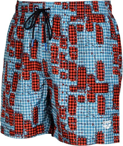 ARENA Men's Standard Boxer Allover Swim Trunk Beach Shorts in Saudi Arabia