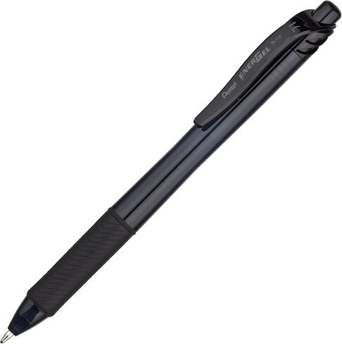 Pentel EnerGel-X Retractable Gel Pen, (0.7mm) Med. Line, Black Ink, 72-PK Canister (BL107PC72A) in Saudi Arabia