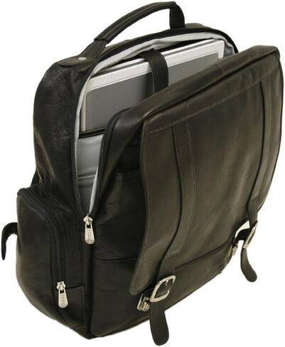 Vertical Computer Backpack, Black, One Size in Saudi Arabia
