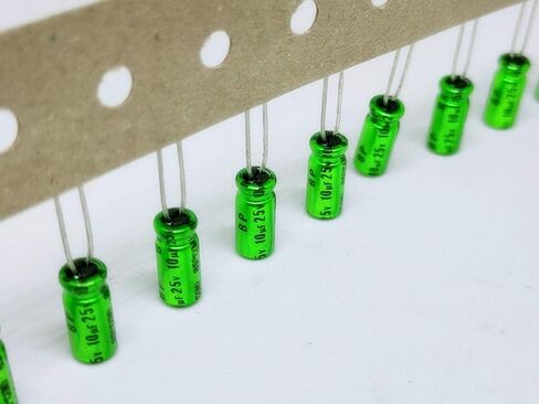 10PCS 10uF 25V Nichicon Muse ES BP (Bipolar) Audio Grade, 85 Degree high Temperature Capacitor 5x11 mm for high-end Audio in Saudi Arabia