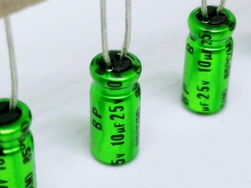 10PCS 10uF 25V Nichicon Muse ES BP (Bipolar) Audio Grade, 85 Degree high Temperature Capacitor 5x11 mm for high-end Audio in Saudi Arabia