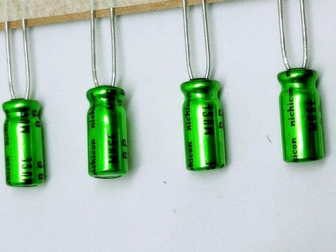 10PCS 10uF 25V Nichicon Muse ES BP (Bipolar) Audio Grade, 85 Degree high Temperature Capacitor 5x11 mm for high-end Audio in Saudi Arabia