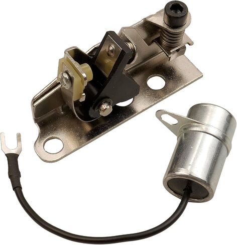 Lawn Mower Points and Condenser Set Compatible with Onan Cummins John Deer Lawnmower Parts Replace 160-1183 312-0246 in Saudi Arabia
